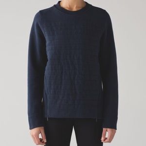 Lululemon Fleece Be True Hoodie. Inkwell.